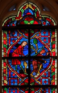 Window depicting Lamech