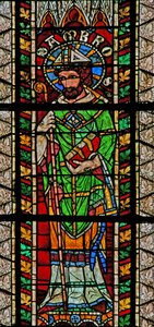 Window w207 depicting St Ambrose