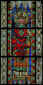 Window w207 depicting St Victor