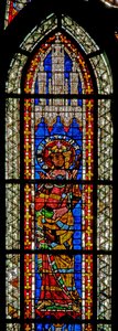 Window w208 depicting St Christine