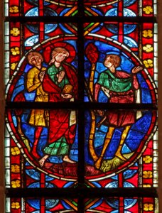Window depicting St James preaching