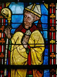 Window w21 depicting a donor - Jean de Bernieres by French School