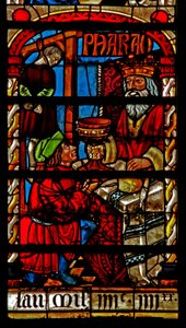 Scene from the story of Joseph: the butler reinstated and baker is hung by French School