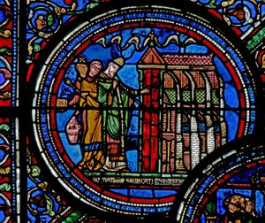 St Thomas Becket Consecrating a Church by French School