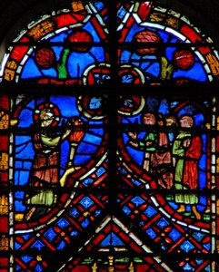 God Blesses the Children of Israel by French School