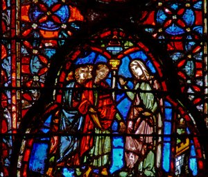 The Prostitute Rahab with the Spies. Josh 2