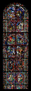Window depicting the Story of Isaac