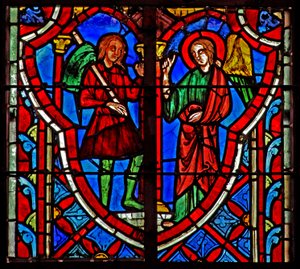 Gideon Meets an Angel. Judges 6:11 by French School