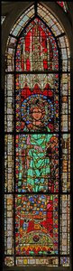 Window depicting Charles (the Fat)