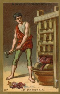 Wine Press by French School
