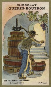Wine Press by French School