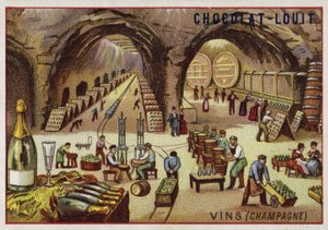 Winemaking (Champagne) by French School