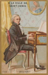 Wolfgang Amadeus Mozart by French School