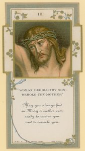 Woman, Behold Thy Son - Behold Thy Mother
