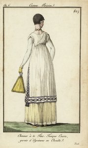 Woman with Titus haircut at Tivoli Gardens