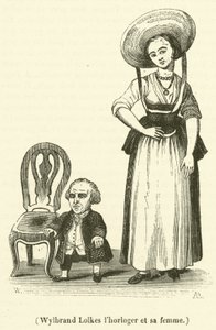 Wylbrand Lolkes the Watchmaker and His Wife by French School