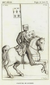 13th Century, Reign of Louis IX, War Costume