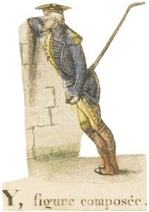 Y, composed figure by French School