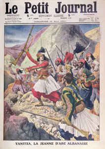 Yanitza, The Albanian Joan of Arc, from Le Petit Journal, 28th May 1911
