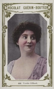Yvette Gilbert by French School