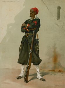 Senegalese Zouave, Small Uniform