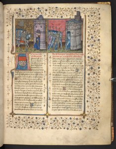 f. 73: Siege of Brest, from 