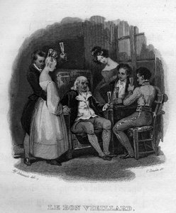 Le Bon Vieillard. Song by Beranger in 