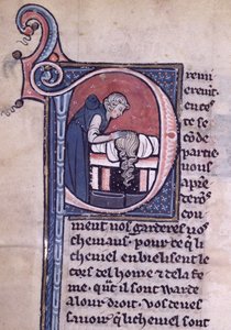 Delousing Session, from a medical treatise by French School