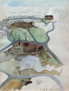 View of Central Park by Frida Kahlo