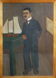 Portrait of Dr. Leo Eloesser by Frida Kahlo