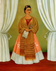 Self-Portrait Dedicated to Leon Trotsky by Frida Kahlo