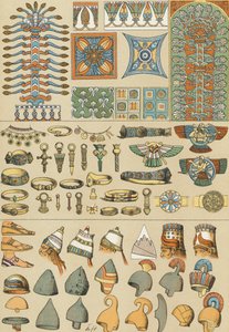 Babylonian and Assyrian headdresses and footwear