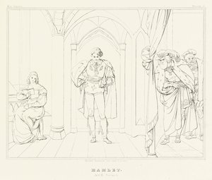 Hamlet, Act III, Scene 1 (engraving)