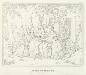 The Tempest, Act I, Scene 2 (engraving)
