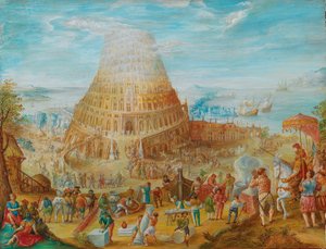 The Tower of Babel by Friedrich Brentel
