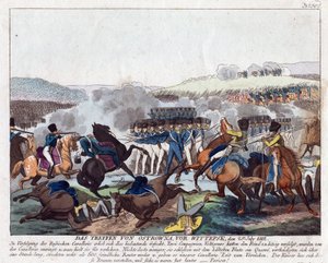 Battle of Ostrovno near Vitebsk, on 25 July 1812 by Friedrich Campe