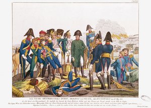 The Death of Marshal Duroc at the battle of Bautzen, 22nd May 1813 by Friedrich Campe