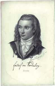 Portrait of the poet Novalis