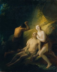 Adam and Eve Mourn the Dead Abel by Friedrich Heinrich Fuger