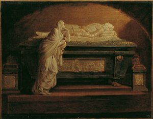The Tomb of Emperor Leopold II by Franz Anton Zauner in the Augustinian Church by Friedrich Heinrich Fuger