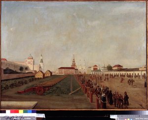 The Red Square in Moscow
