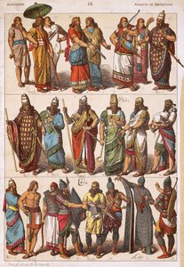 Costumes of Assyrians and Babylonians