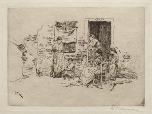 Chioggia by Friedrich Kallmorgan