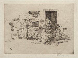 Chioggia by Friedrich Kallmorgan