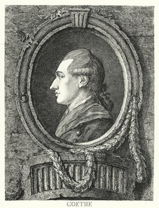 Johann Wolfgang von Goethe, German poet, novelist and playwright by Friedrich Kirschner