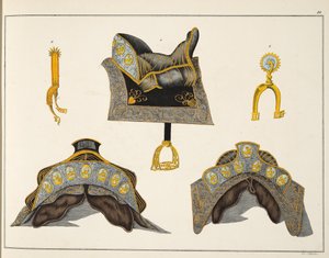 Saddles and Spurs, Plate from 