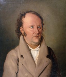 Portrait of the writer Jean Paul by Friedrich Meier