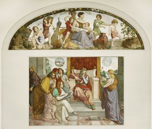 Joseph of Egypt Before the Pharaoh by Friedrich Overbeck