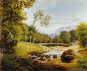 Couple in Landscape