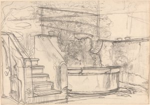 Corner of a Garden Court